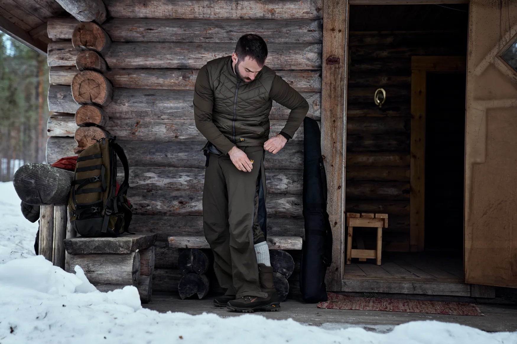 Pantalones HÄRKILA Logmar aislantes plegables