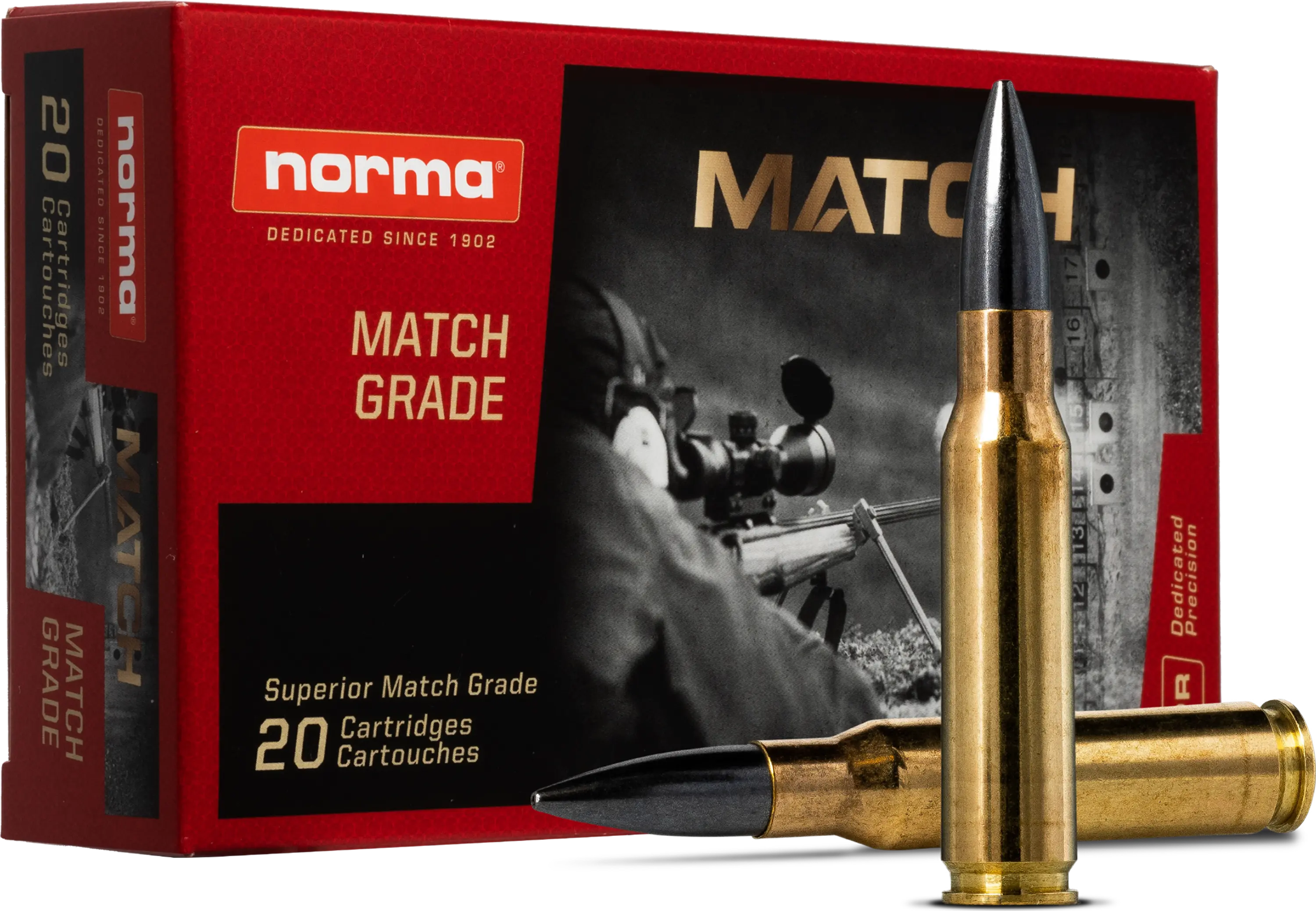 Munición Metálica Norma Diamond Line Match