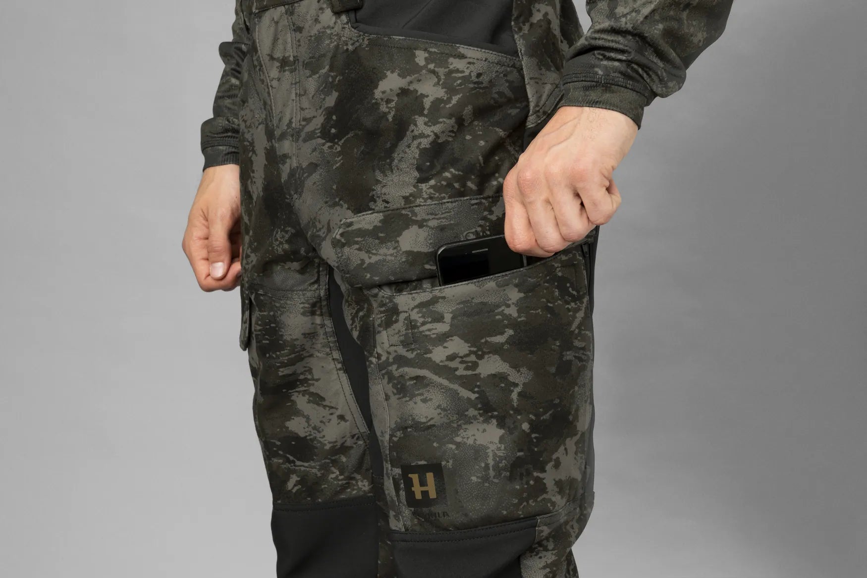 Pantalones Härkila Noctyx Camo Silenciosos