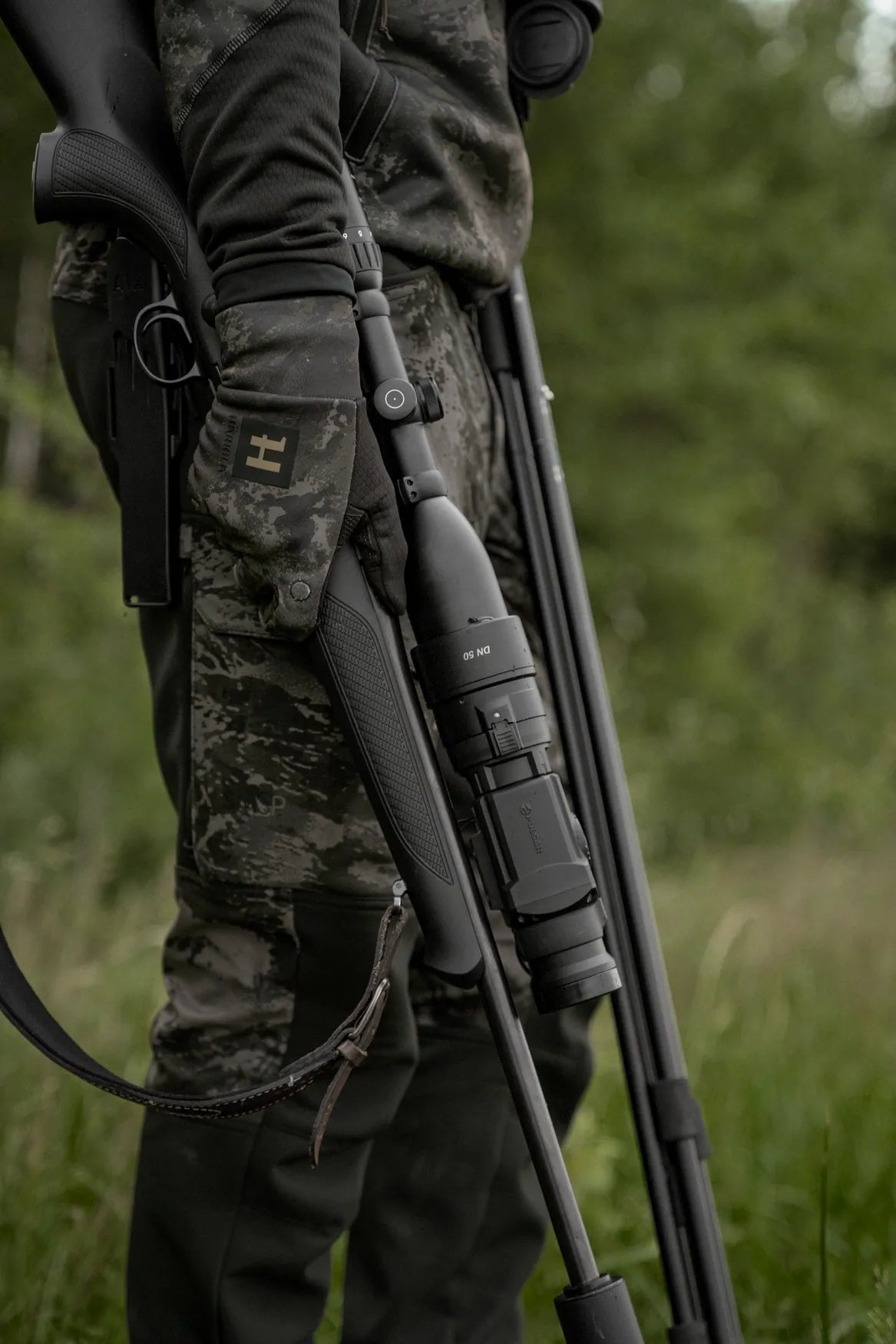 Pantalones Härkila Noctyx Camo Silenciosos