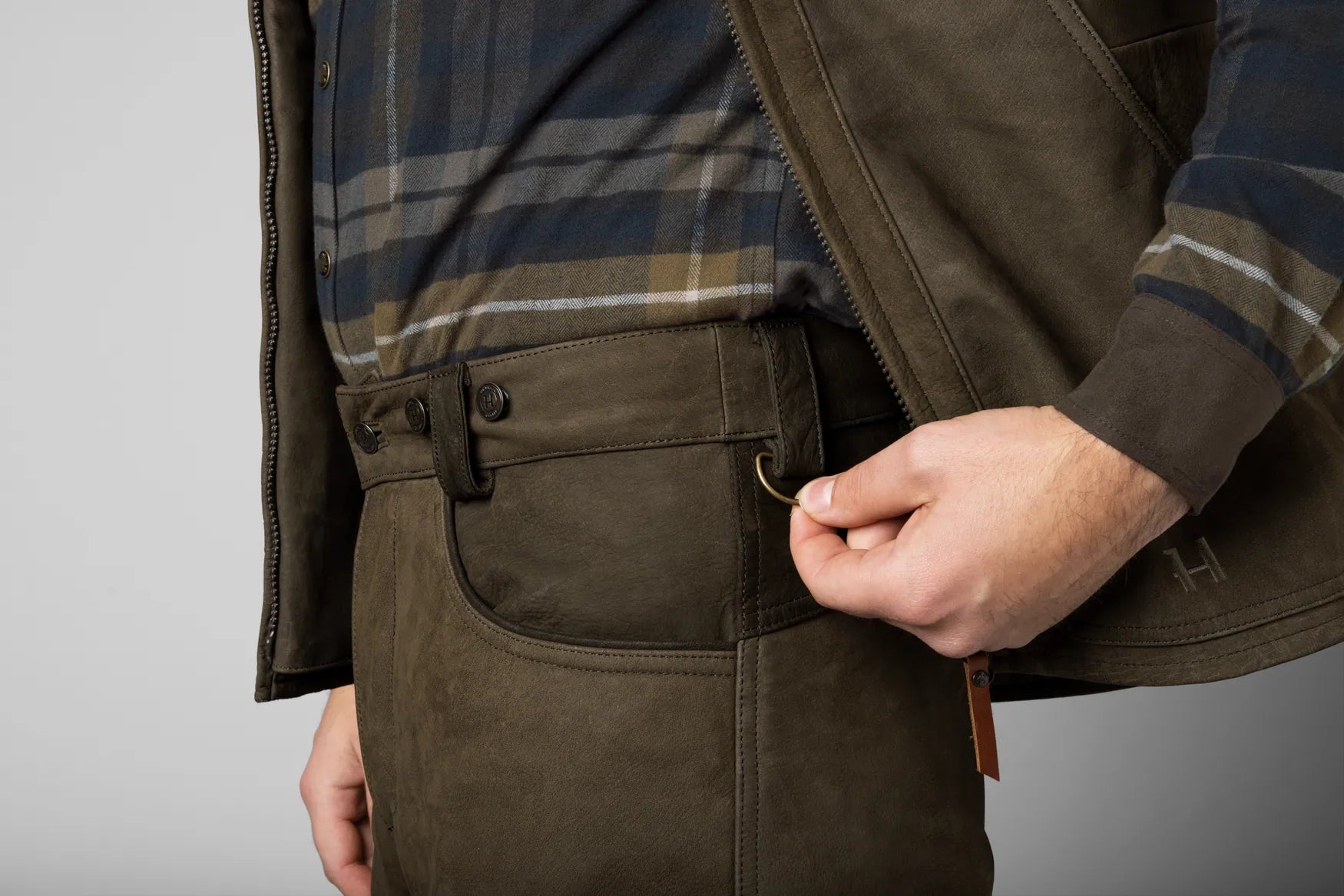 Pantalones Härkila Pro Hunter de Cuero