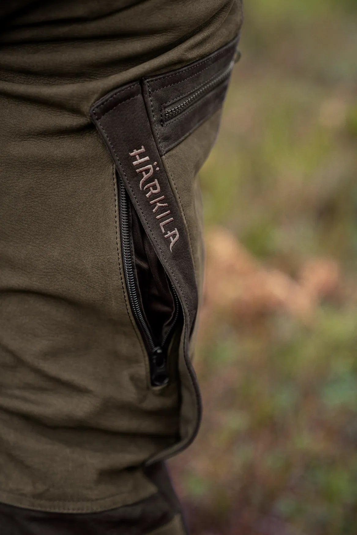 Pantalones Härkila Pro Hunter de Cuero