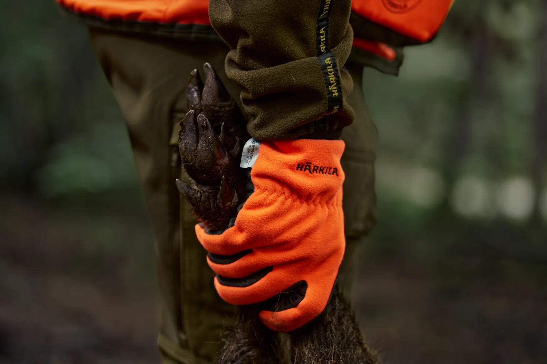 Guantes Härkila Wildboar Pro Shooter Blaze WSP