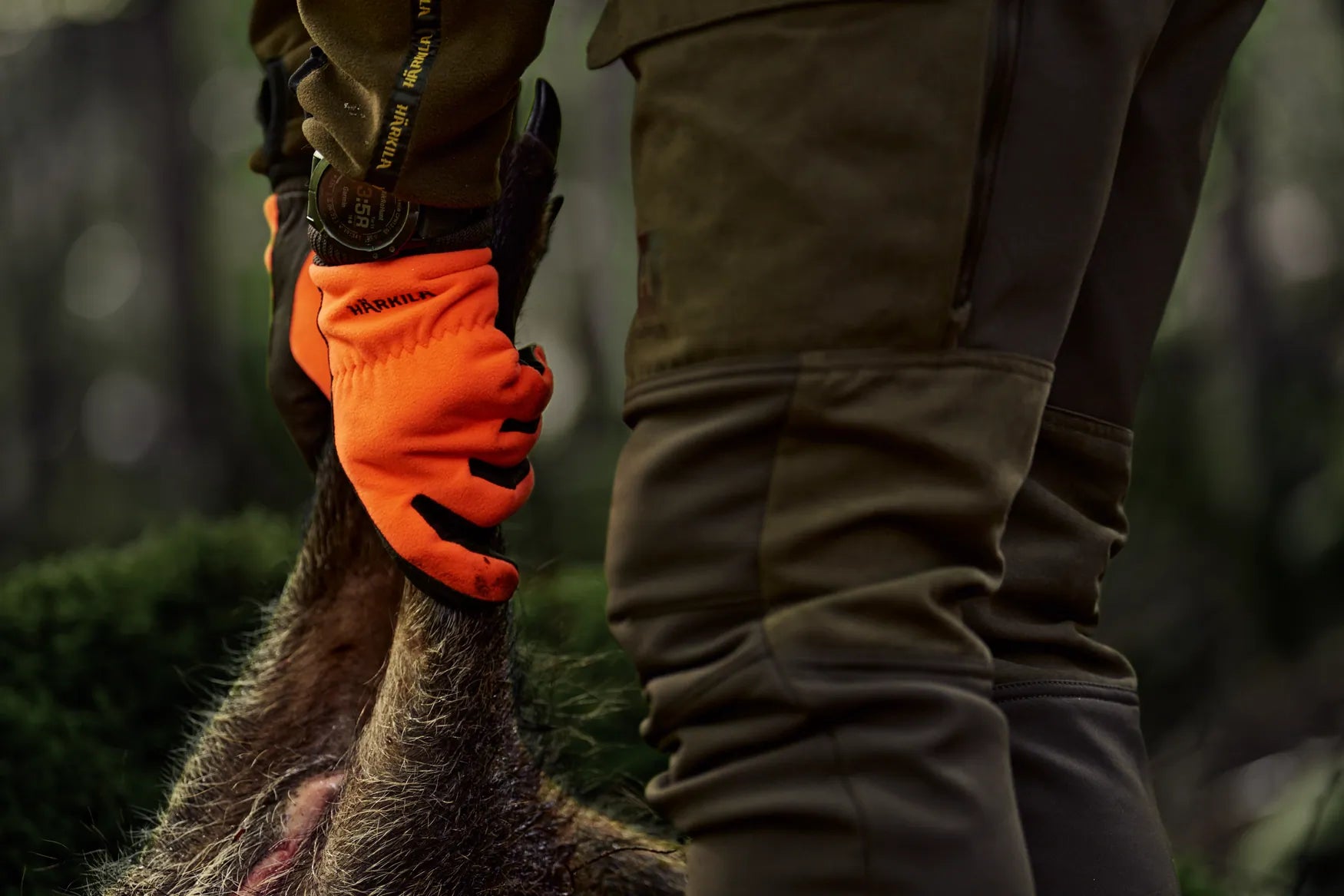 Guantes Härkila Wildboar Pro Shooter Blaze WSP
