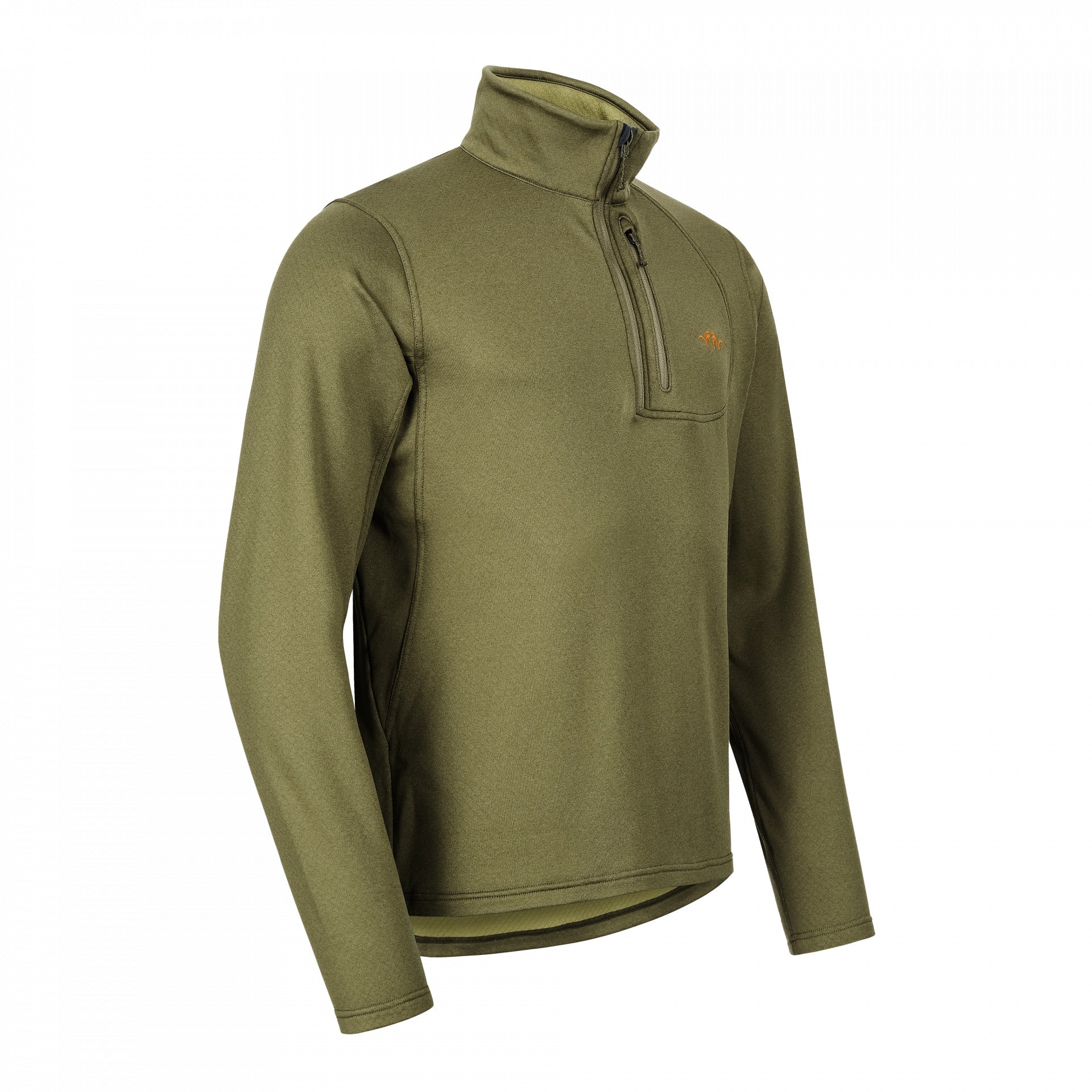 Polar BLASER HunTec Camo / Verde Halfzip Drain Midlayer