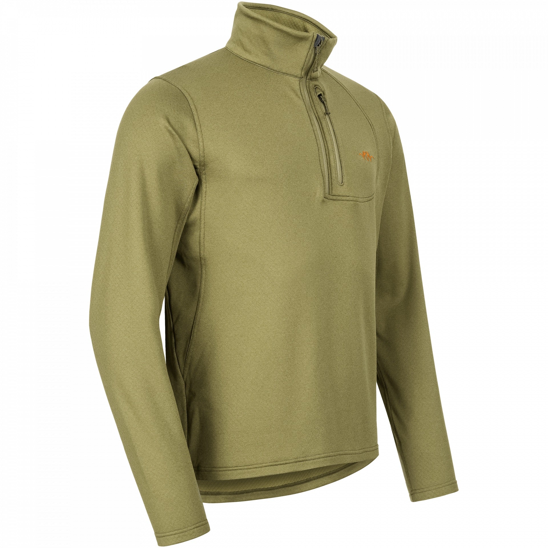 Polar BLASER HunTec Camo / Verde Halfzip Drain Midlayer