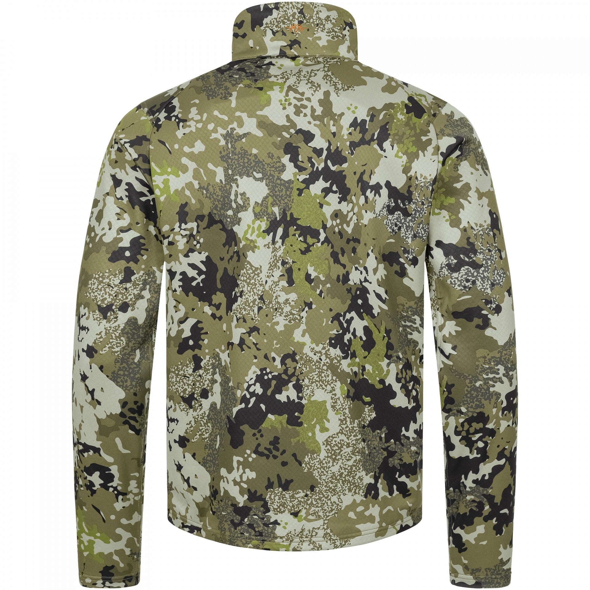Polar BLASER HunTec Camo / Verde Halfzip Drain Midlayer