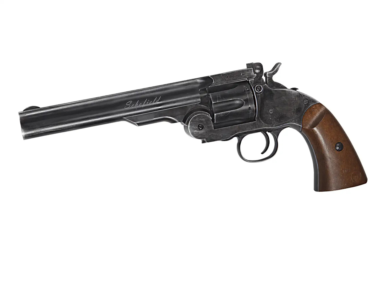 Revolver de Aire Comprimido CO₂ ASG Schofield – 6"