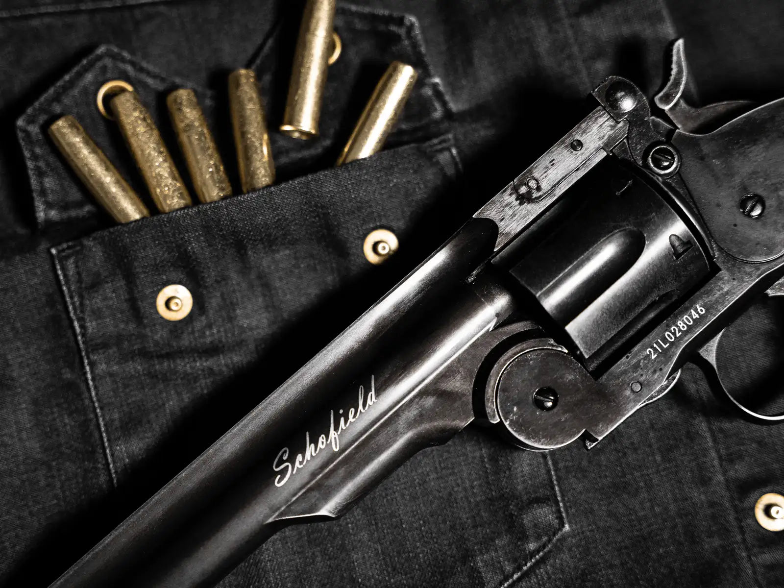Revolver de Aire Comprimido CO₂ ASG Schofield – 6"