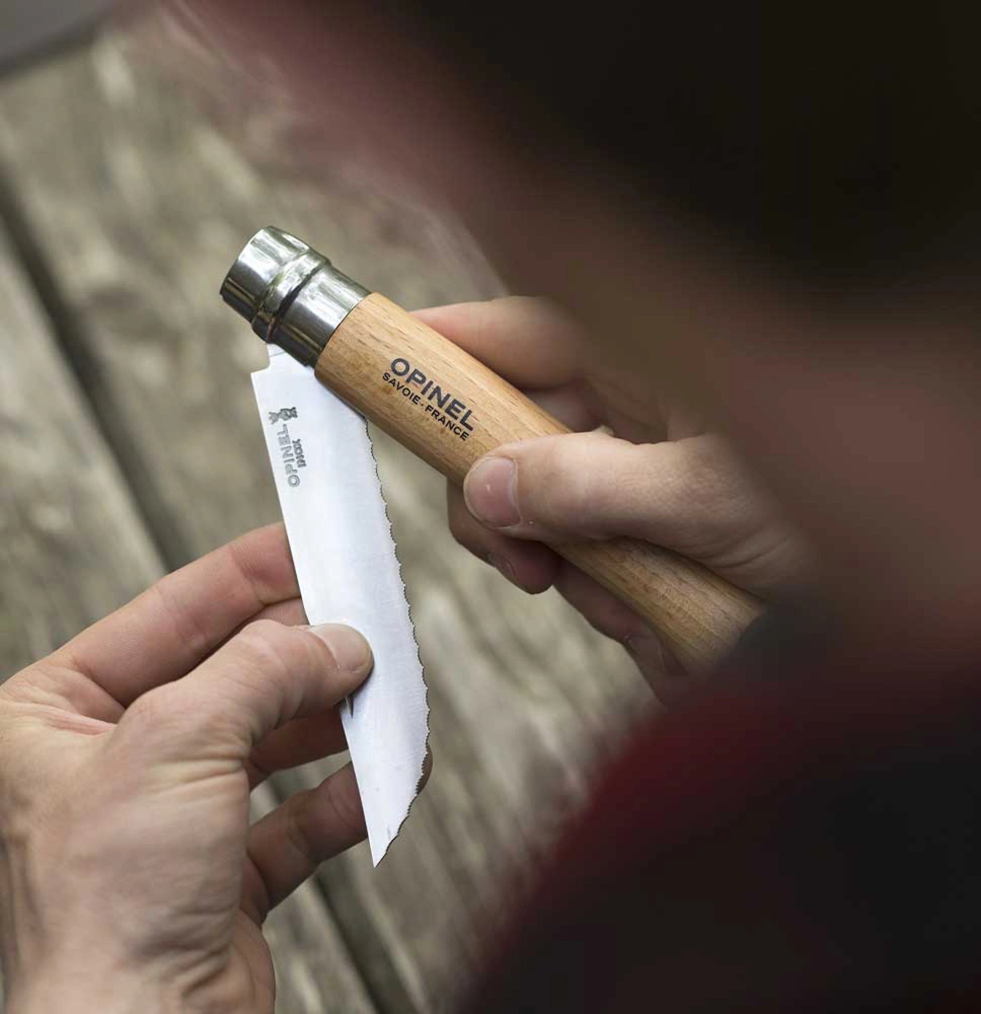 Navaja de Bolsillo Opinel N°12 Serrada