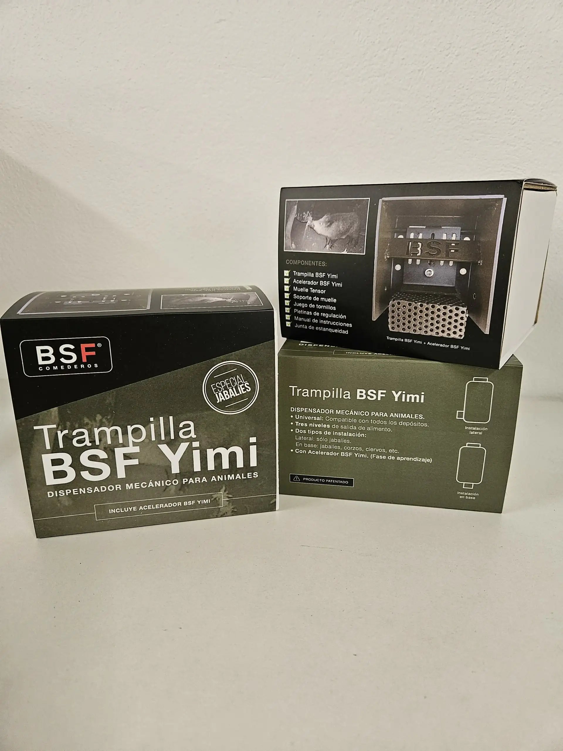 Dispensador Automático Trampilla BSF Yimi para Comedero