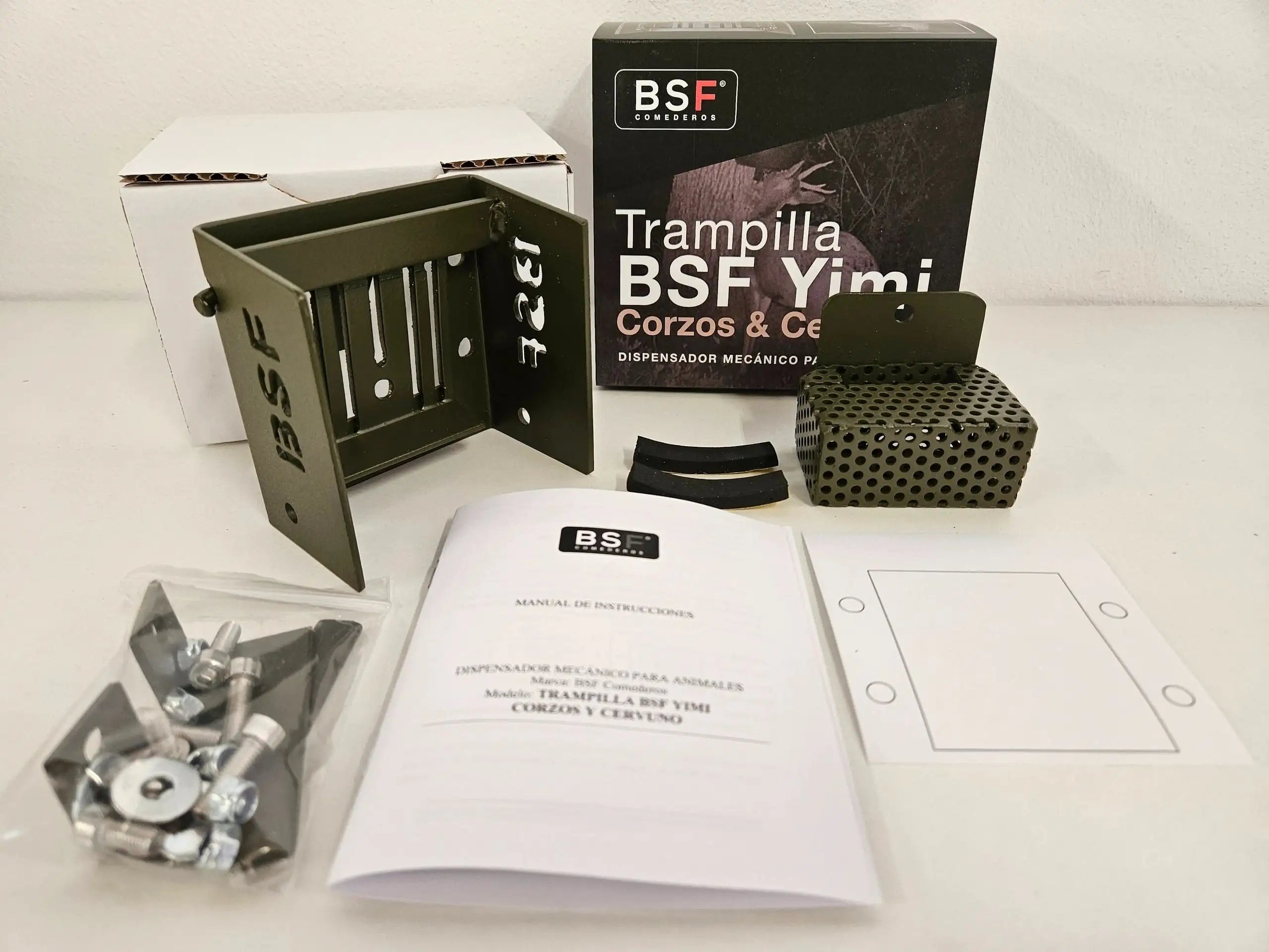 Dispensador Automático Trampilla BSF Yimi para Comedero