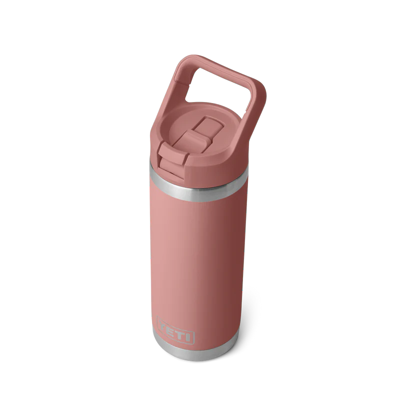 Botella YETI Rambler® Con Tapa de Paja del Mismo Color