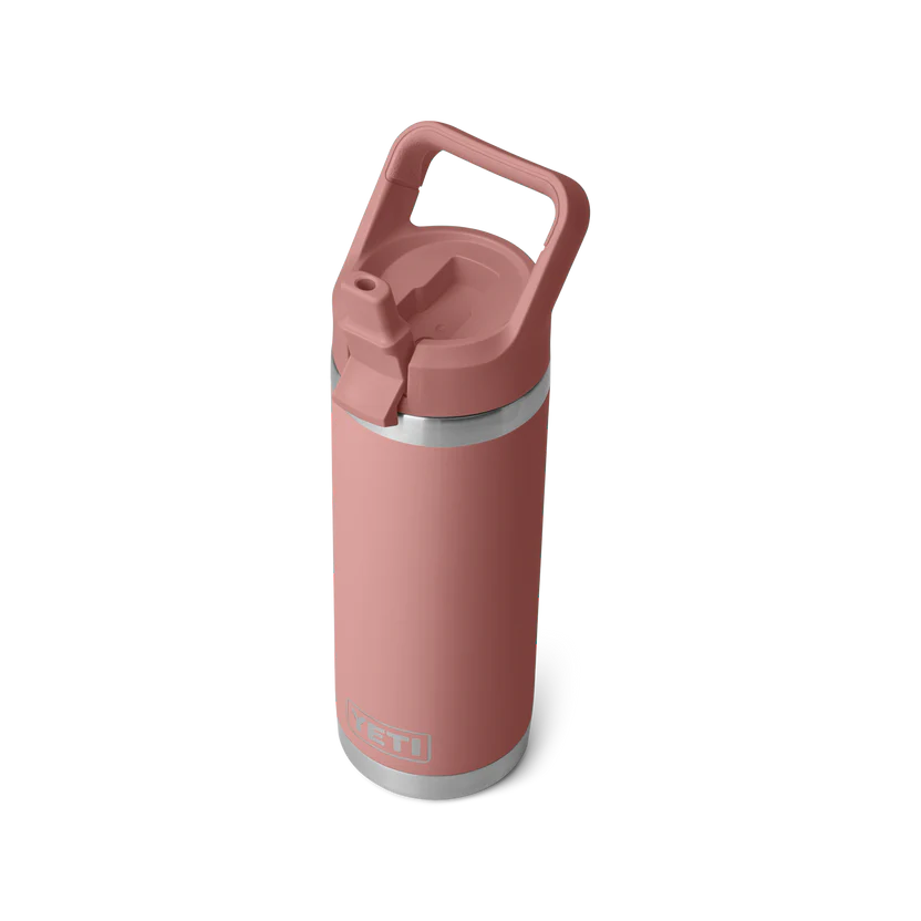 Botella YETI Rambler® Con Tapa de Paja del Mismo Color