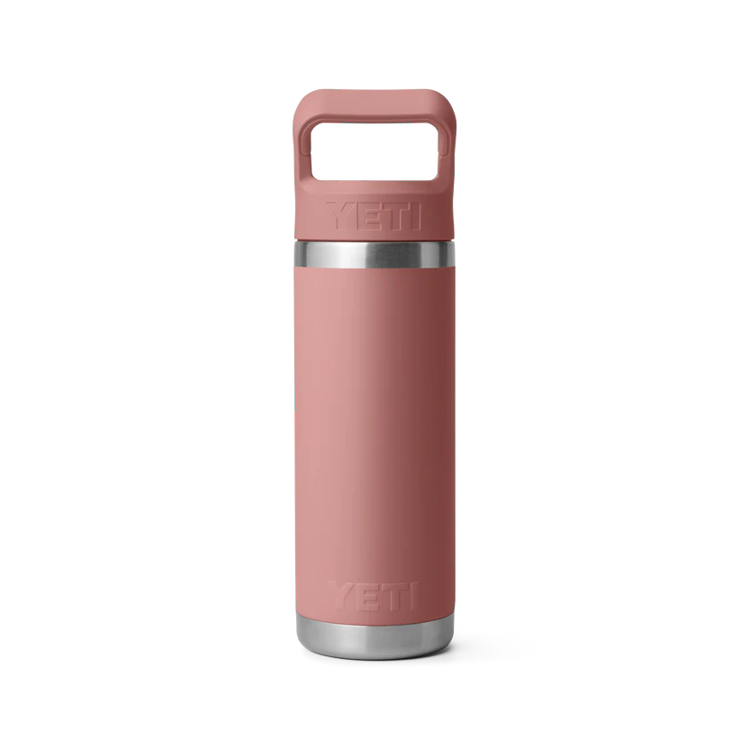 Botella YETI Rambler® Con Tapa de Paja del Mismo Color