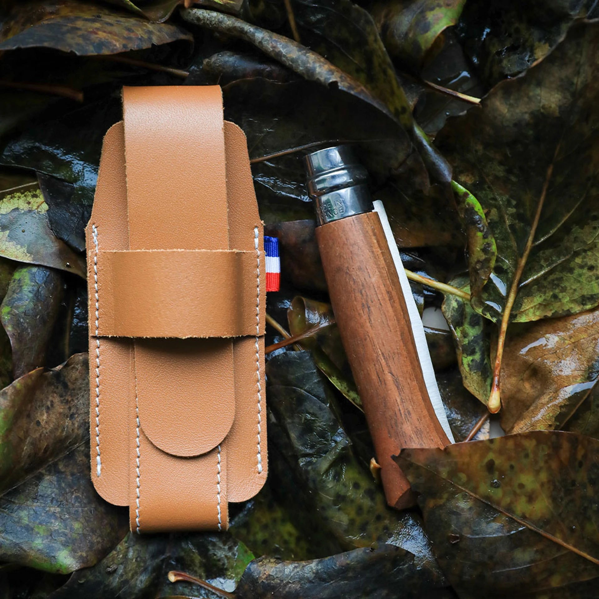 Funda Opinel de Cuero