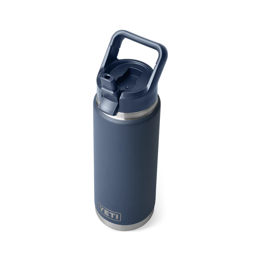 Botella YETI Rambler® Con Tapa de Paja del Mismo Color
