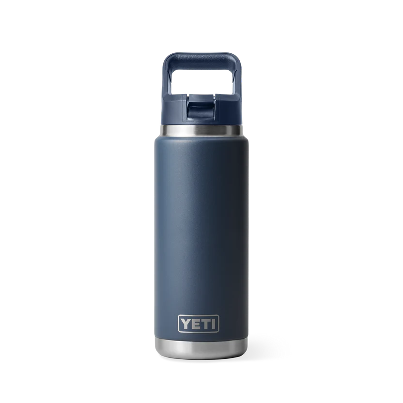Botella YETI Rambler® Con Tapa de Paja del Mismo Color