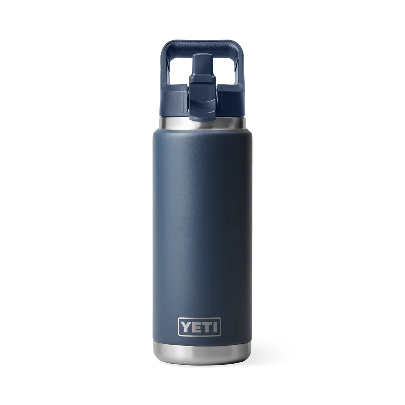 Botella YETI Rambler® Con Tapa de Paja del Mismo Color