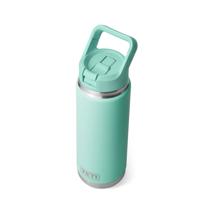 Botella YETI Rambler® Con Tapa de Paja del Mismo Color
