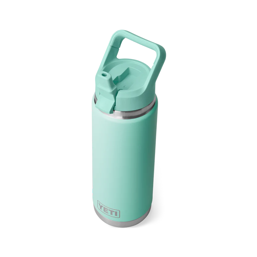 Botella YETI Rambler® Con Tapa de Paja del Mismo Color