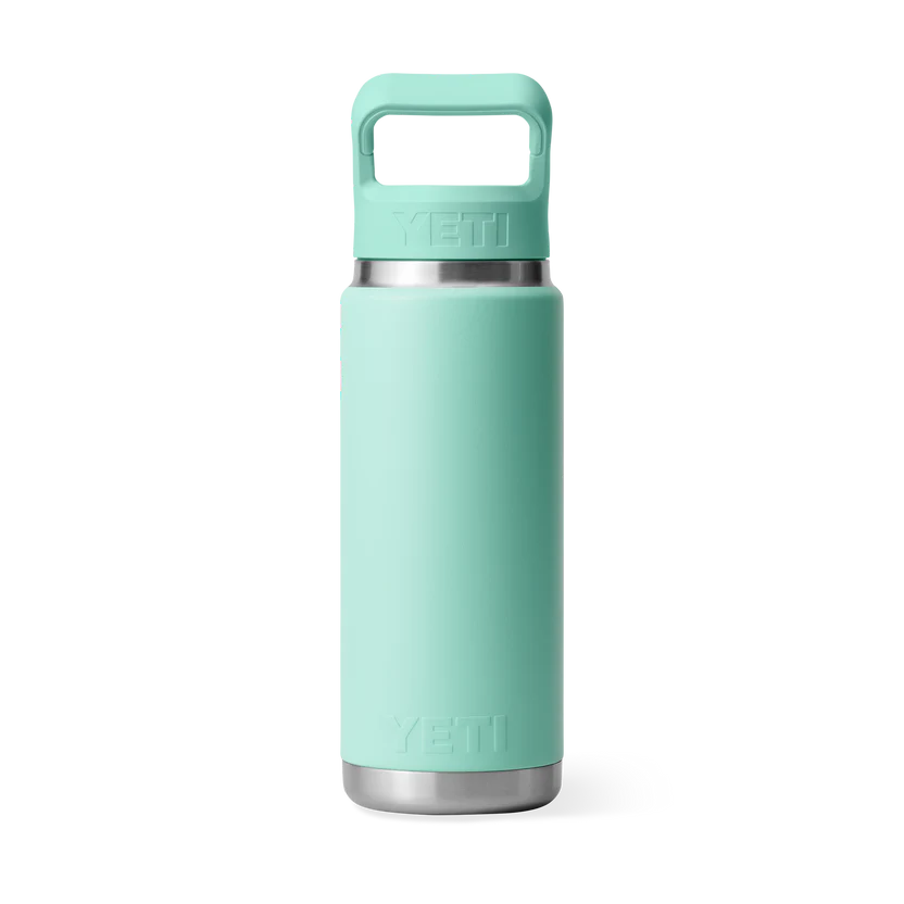 Botella YETI Rambler® Con Tapa de Paja del Mismo Color