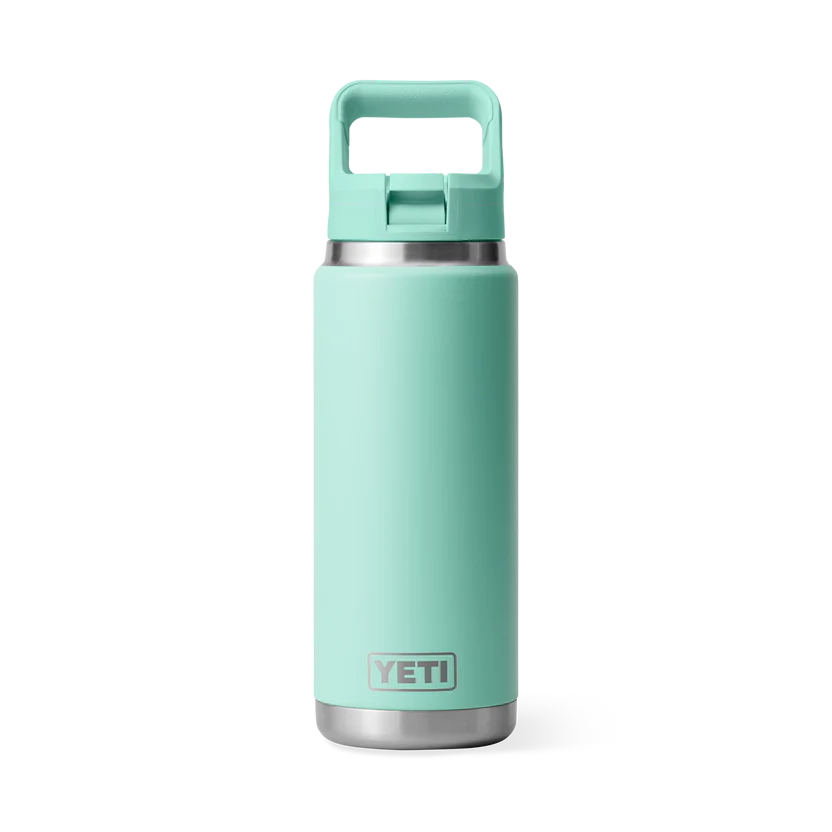 Botella YETI Rambler® Con Tapa de Paja del Mismo Color