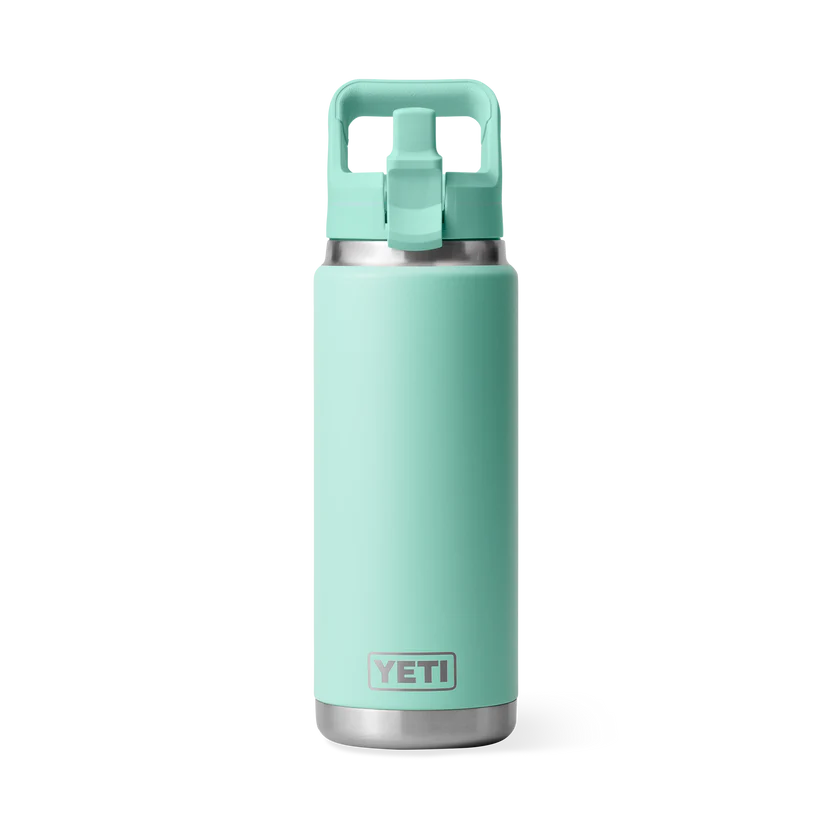 Botella YETI Rambler® Con Tapa de Paja del Mismo Color