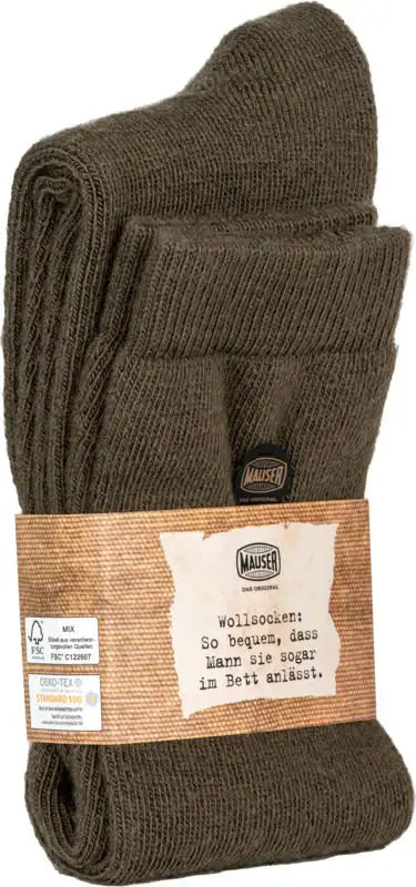 Calcetines Mauser de Lana de Caza Forestgreen