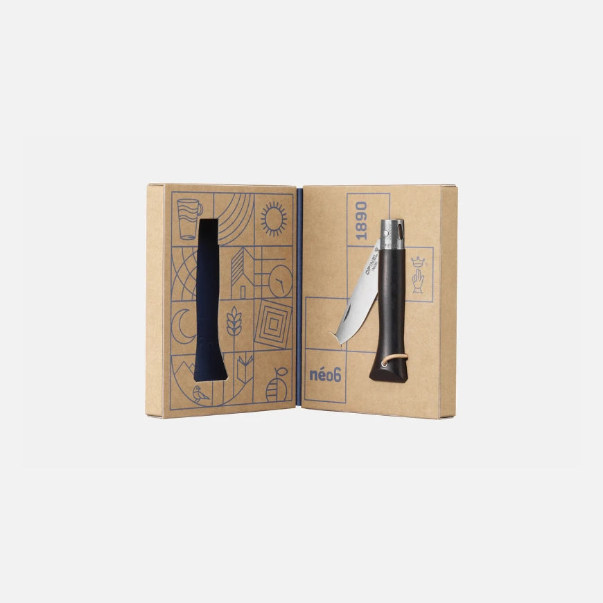 Navaja de Bolsillo Opinel néo6 Opiflex Ébano