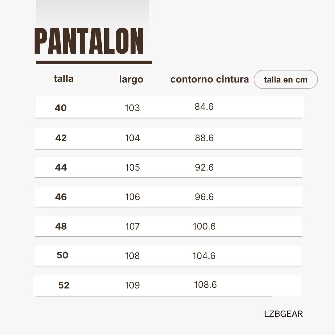 Pantalón LZB Intermedio EVO Ligero Hidrófugo