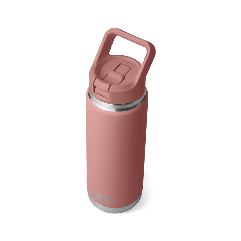 Botella YETI Rambler® Con Tapa de Paja del Mismo Color