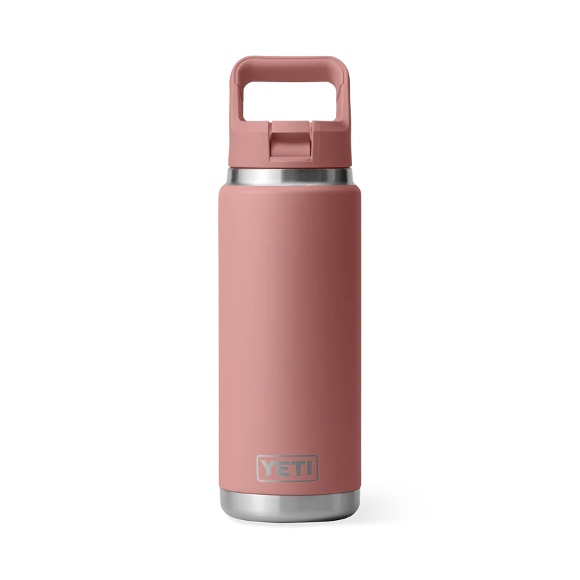 Botella YETI Rambler® Con Tapa de Paja del Mismo Color