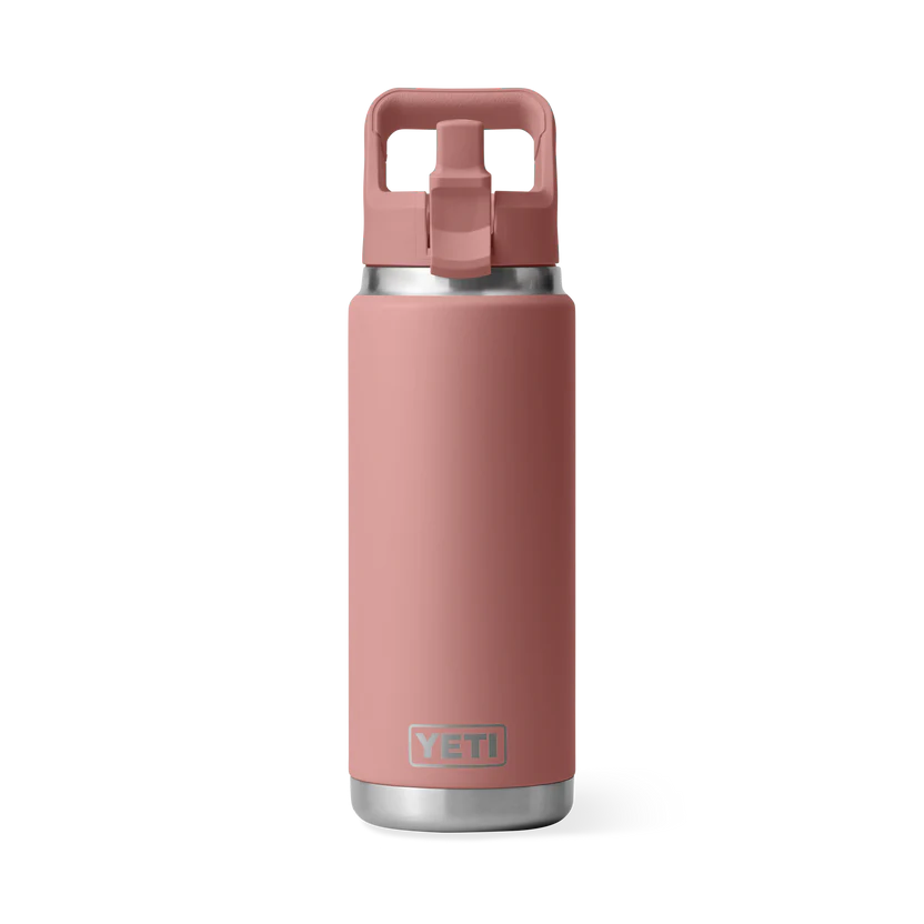 Botella YETI Rambler® Con Tapa de Paja del Mismo Color