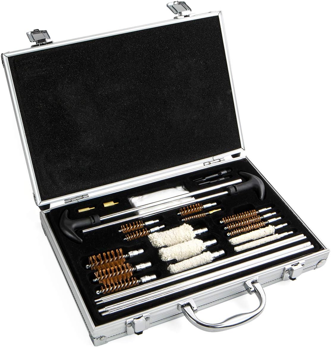 Kit de Limpieza Estuche de Aluminio Multicalibre