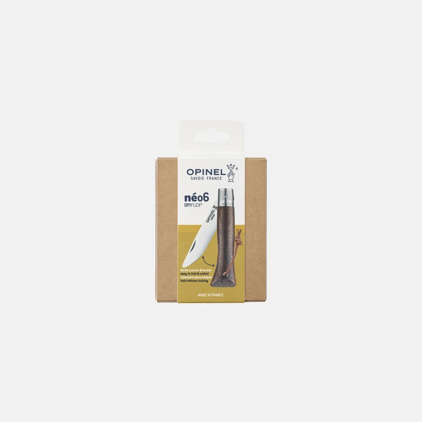 Navaja de Bolsillo Opinel néo6 Opiflex Nogal Negro