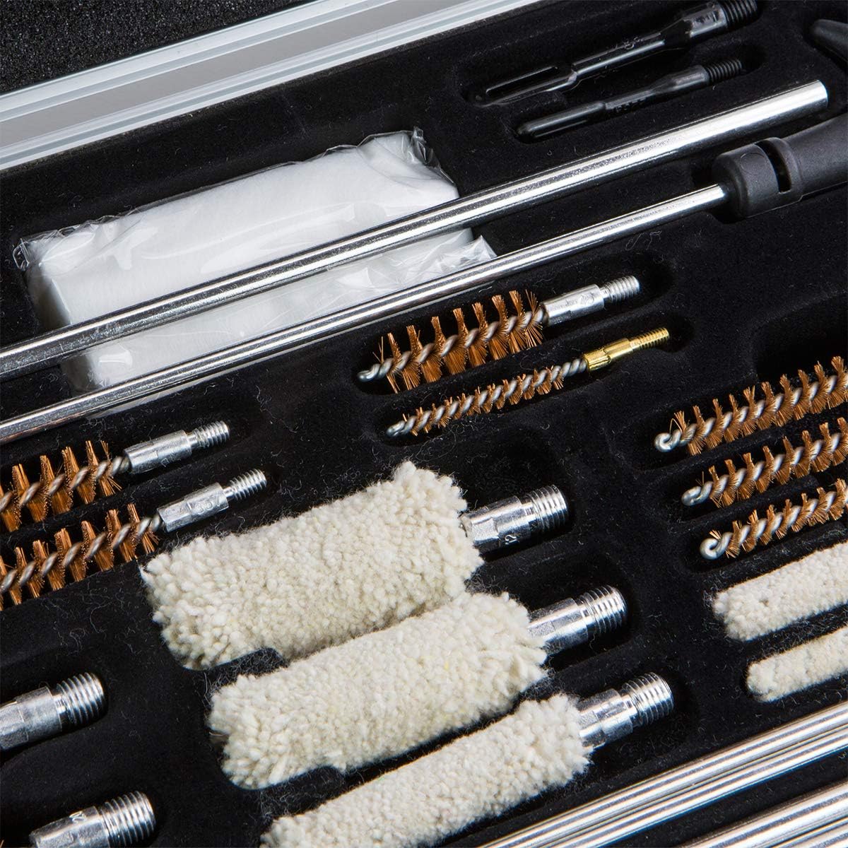 Kit de Limpieza Estuche de Aluminio Multicalibre