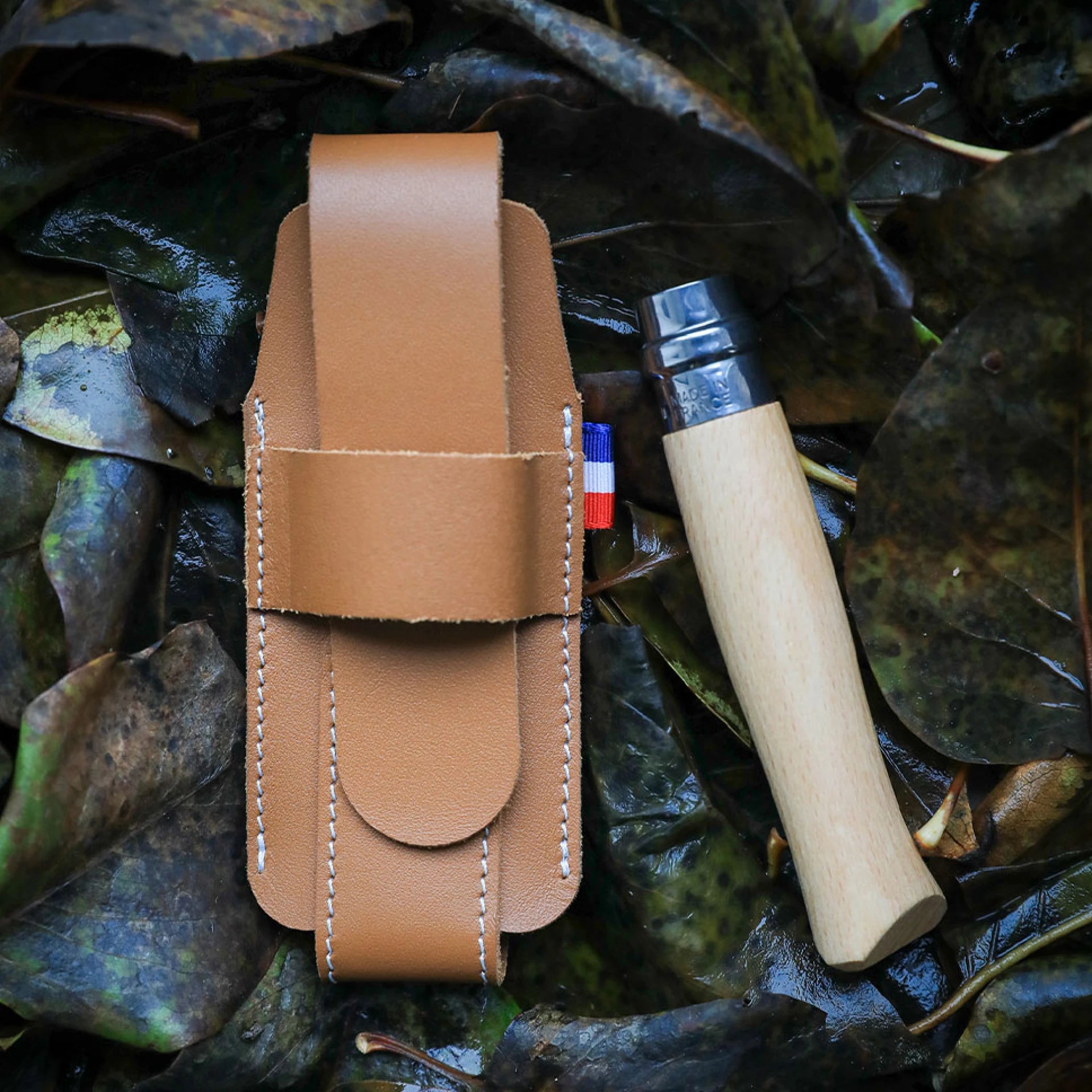 Funda Opinel de Cuero
