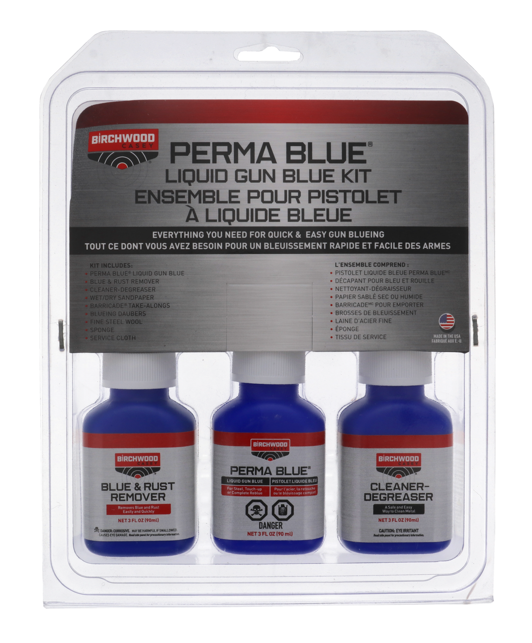 Kit Completo para Pavonar Perma Blue® en Liquido