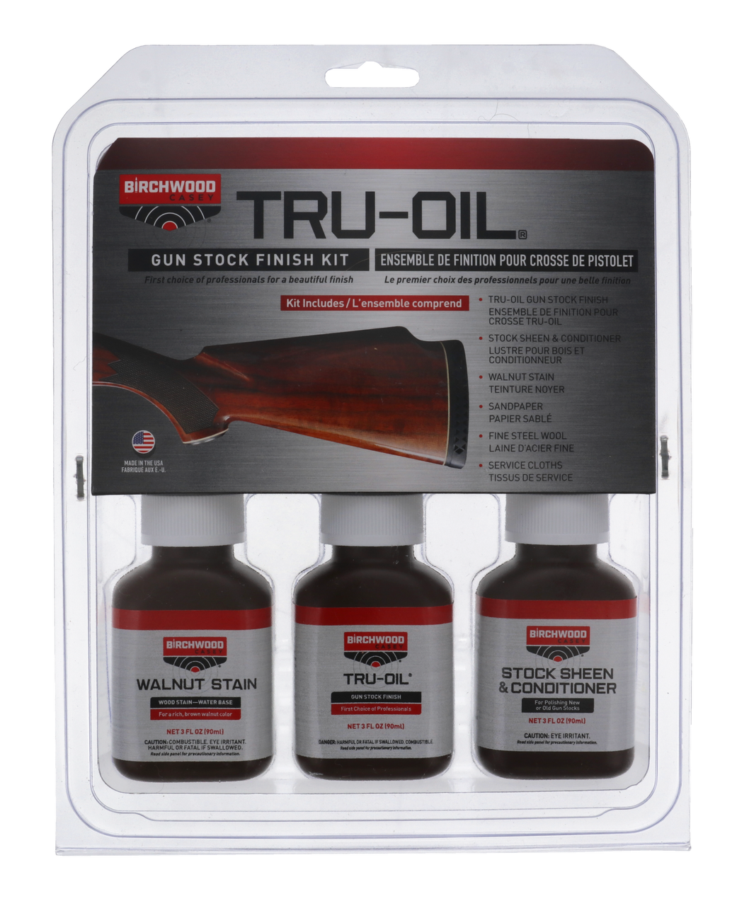 Kit para Acabado de Culatas Tru-Oil