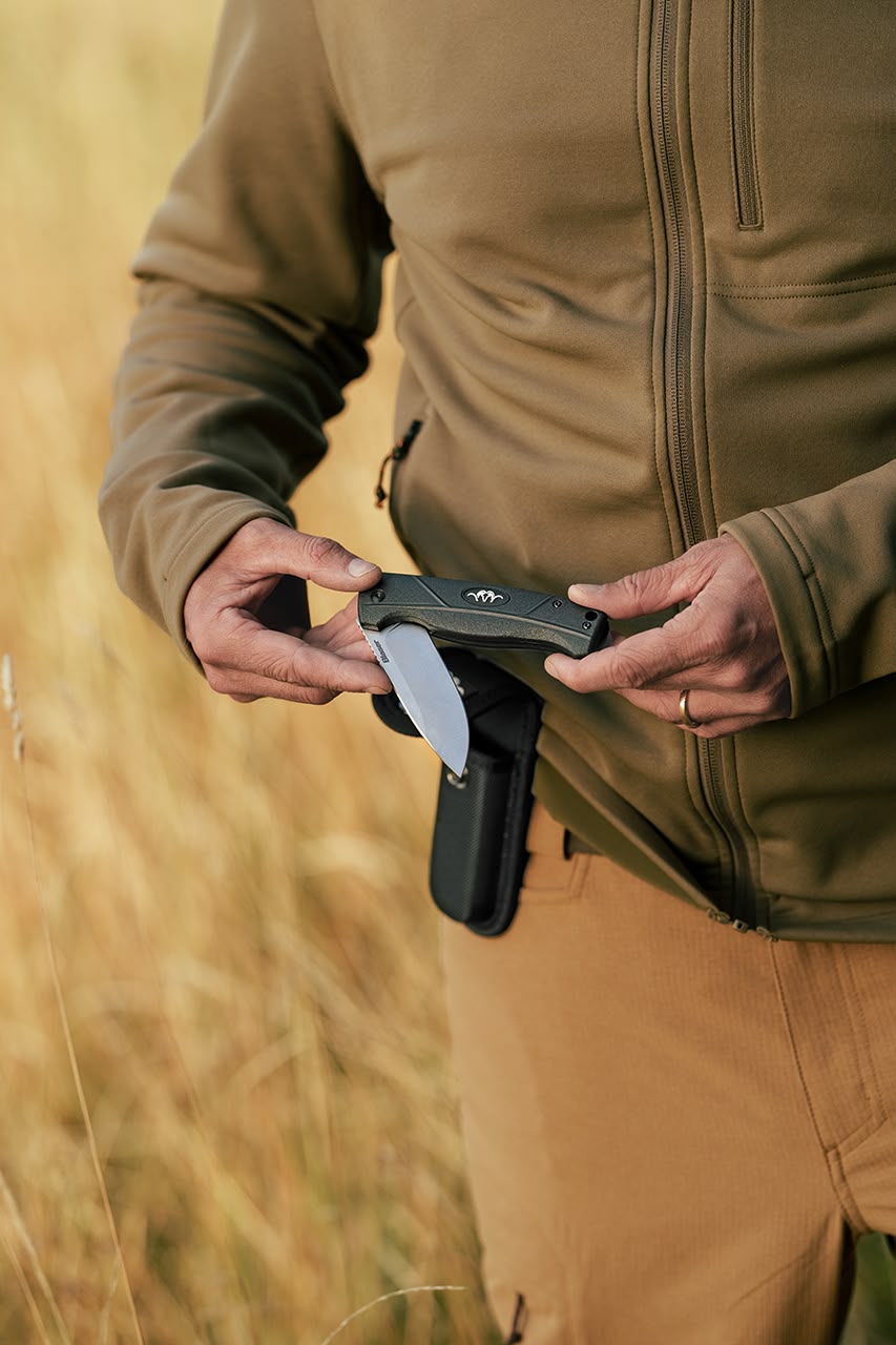 Sudadera Blaser con Capucha de Drenaje de Alta Calidad y Panel Frontal Integrado