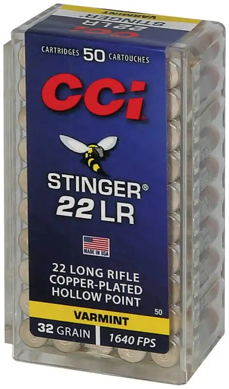 Munición Anular CCI Stinger