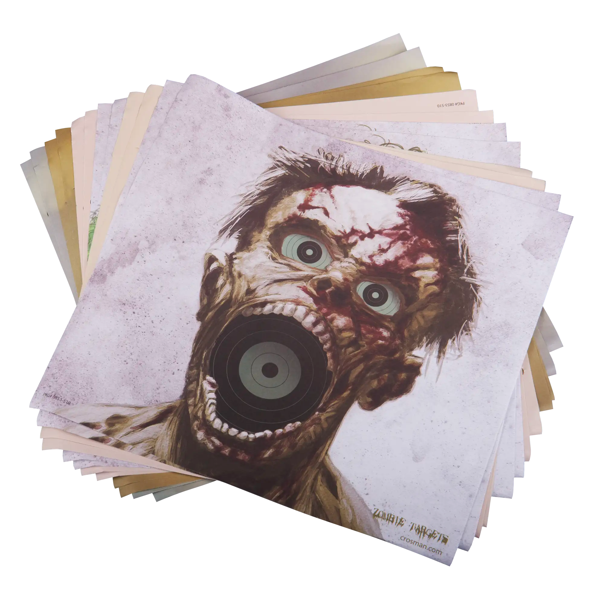 Pack de 20 Dianas Crosman Zombie Targets