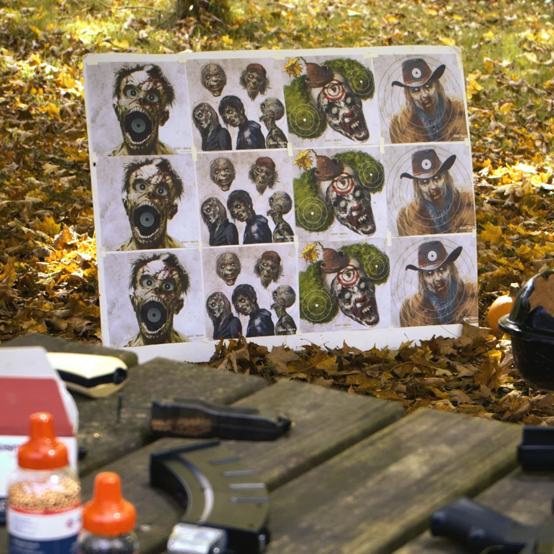 Pack de 20 Dianas Crosman Zombie Targets