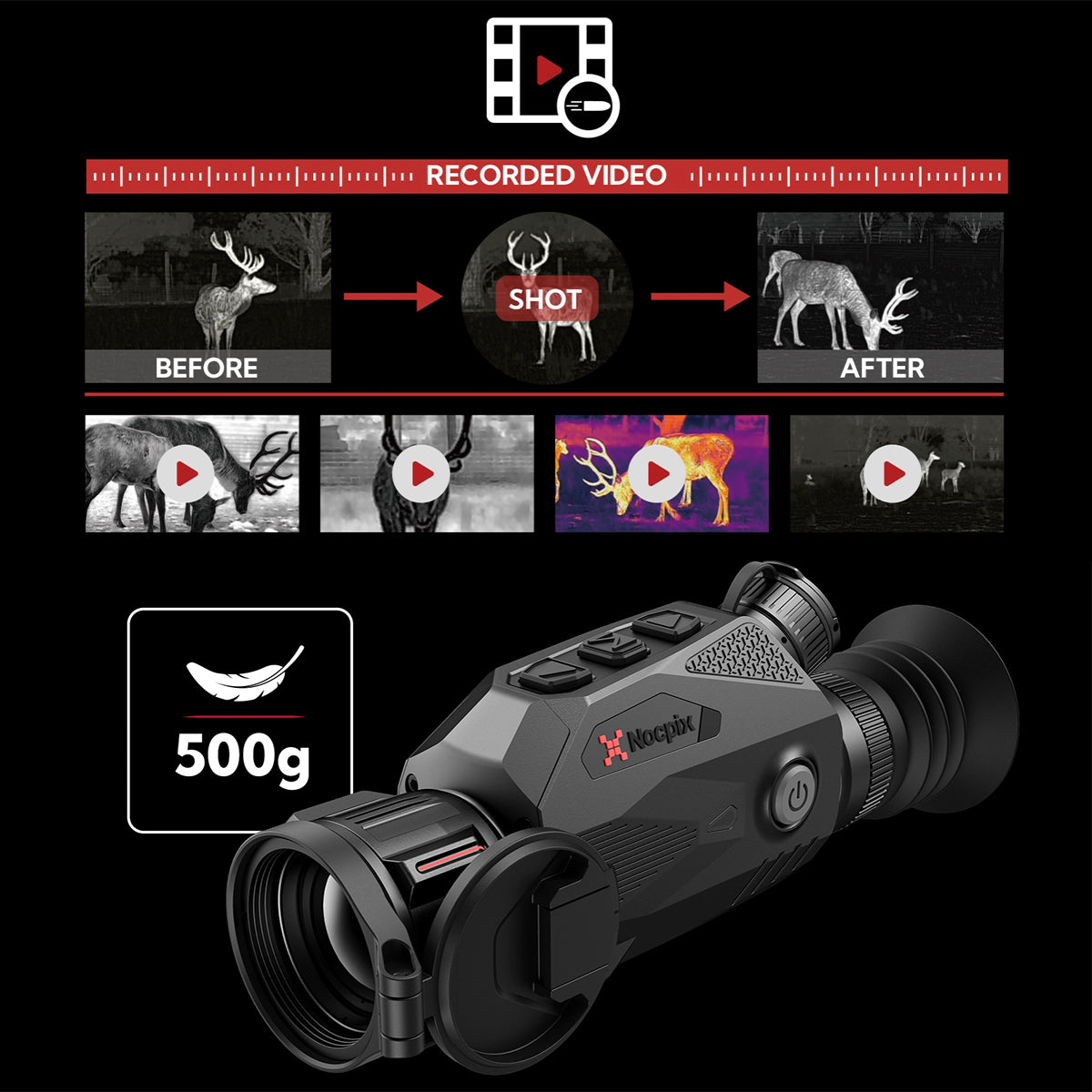 Visor / Monocular Térmico Nocpix SLIM