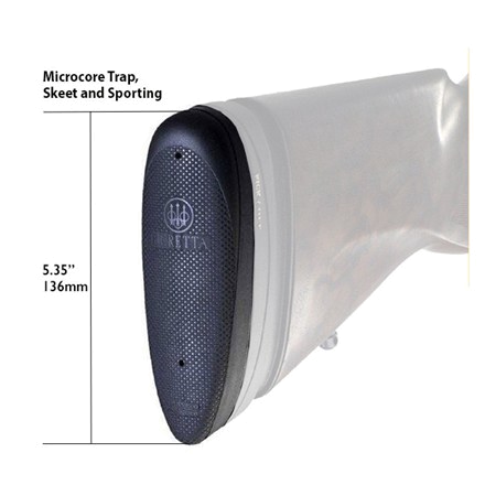 Competition buttplate in Microcore - Skeet and Sporting 