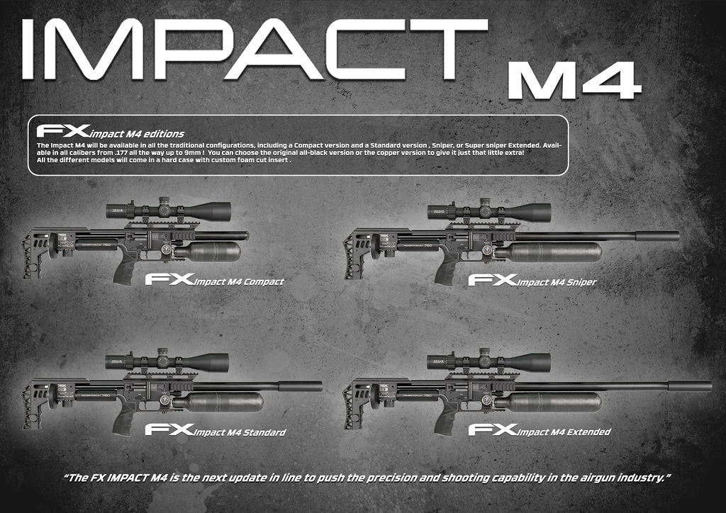 Carabina de Aire Comprimido FX PCP Impact M4