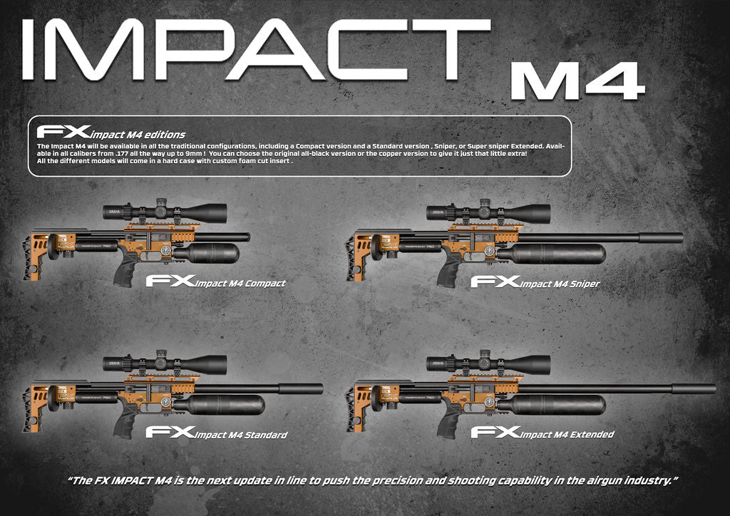 Carabina de Aire Comprimido FX PCP Impact M4