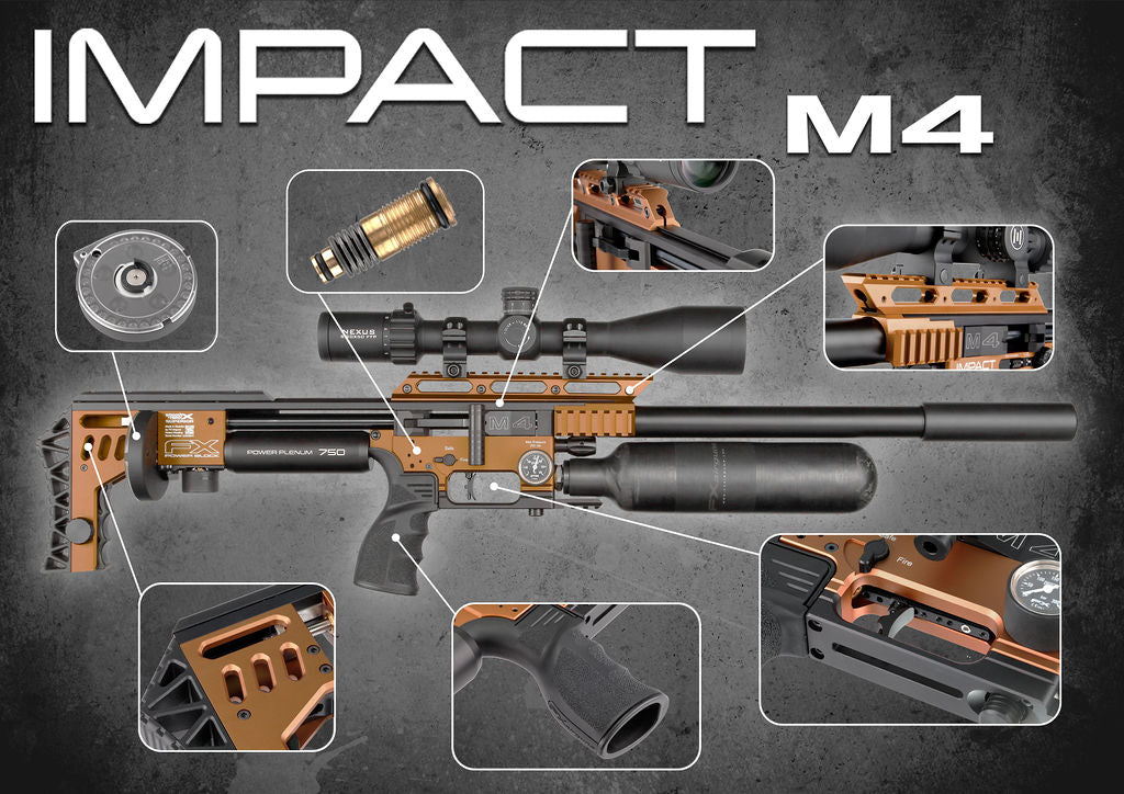 Carabina de Aire Comprimido FX PCP Impact M4