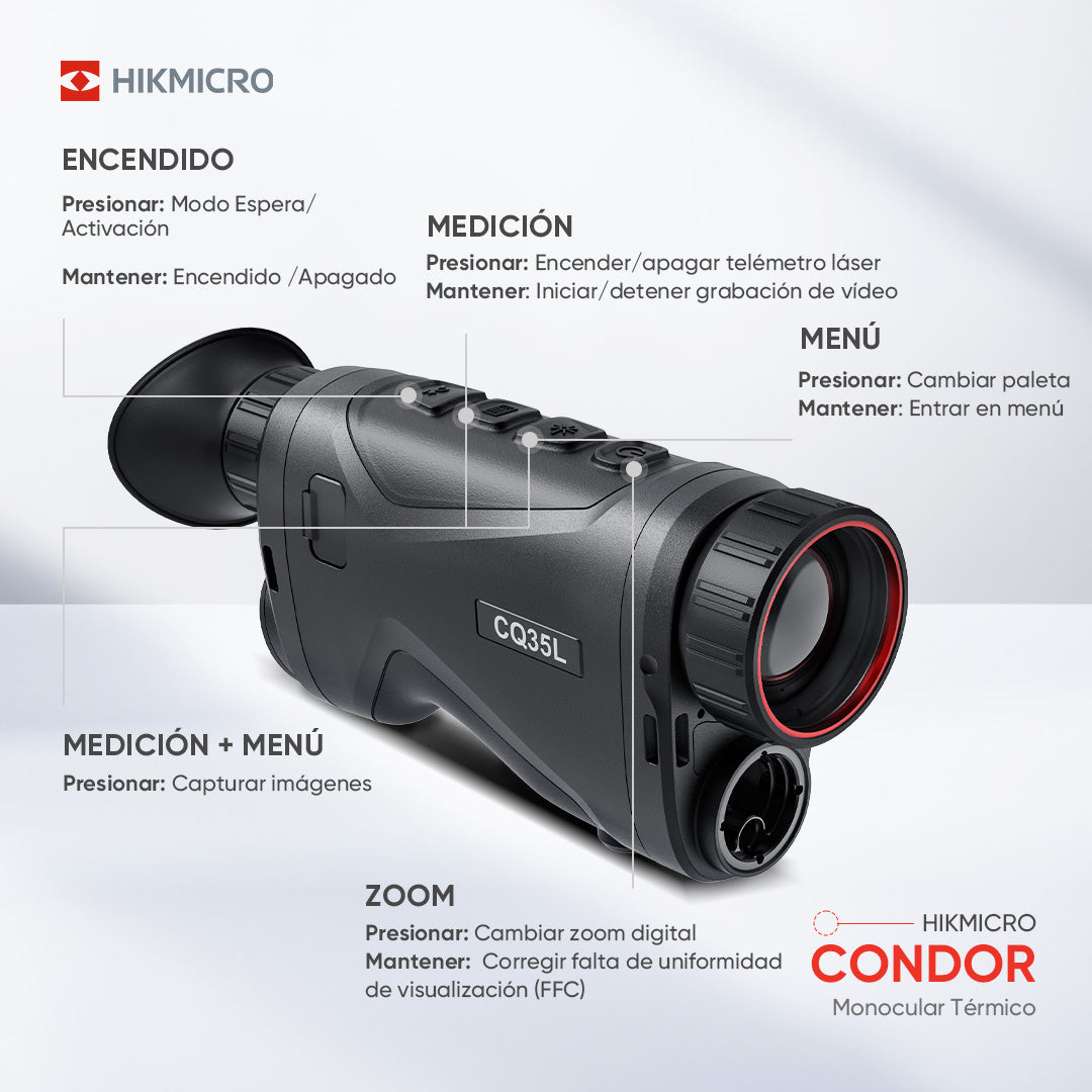 Condor Thermal Monocular with Rangefinder